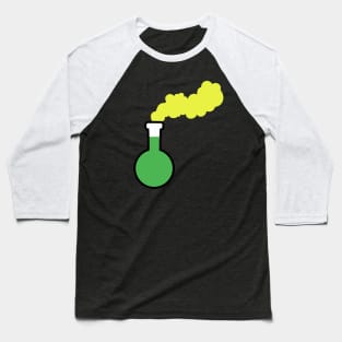 Vivid Neon Laboratory Flask Baseball T-Shirt